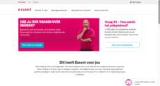 Essent website screenshot